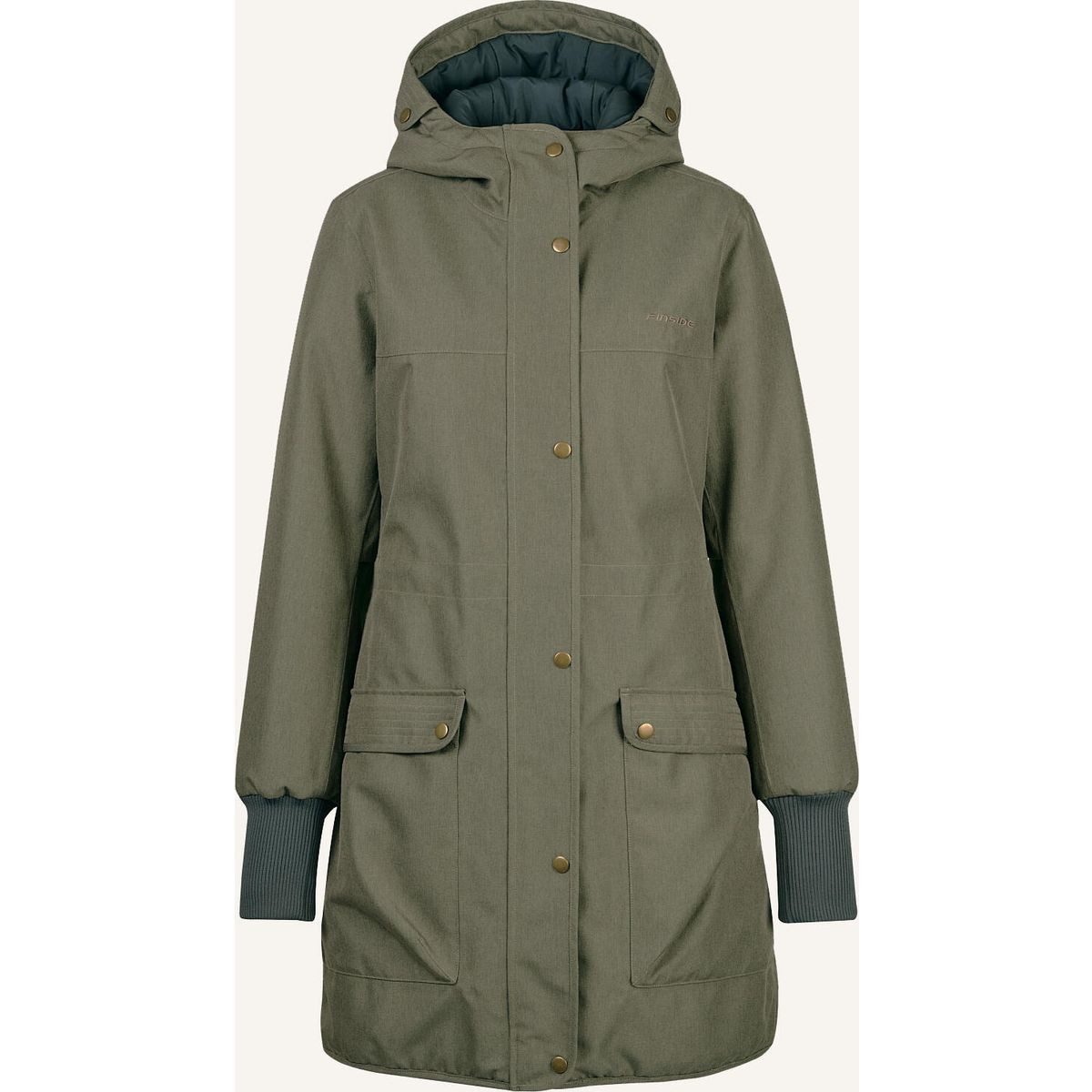 Finside Outdoorjacke Oikku Winterparka für Damen, wasser- und schmutzabweisend, atmungsaktiv