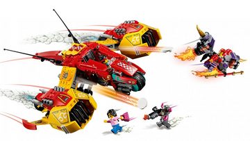 LEGO® Konstruktionsspielsteine LEGO® Monkie Kid 80008 Monkie Kids Wolken-Jet, (529 St)