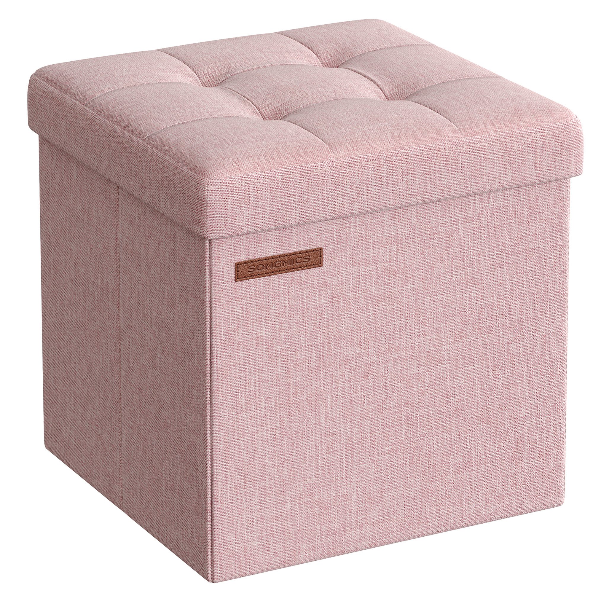 SONGMICS Sitzhocker (1 St), mit Stauraum faltbarer Hocker Sitzwürfel 30x30x günstig online kaufen