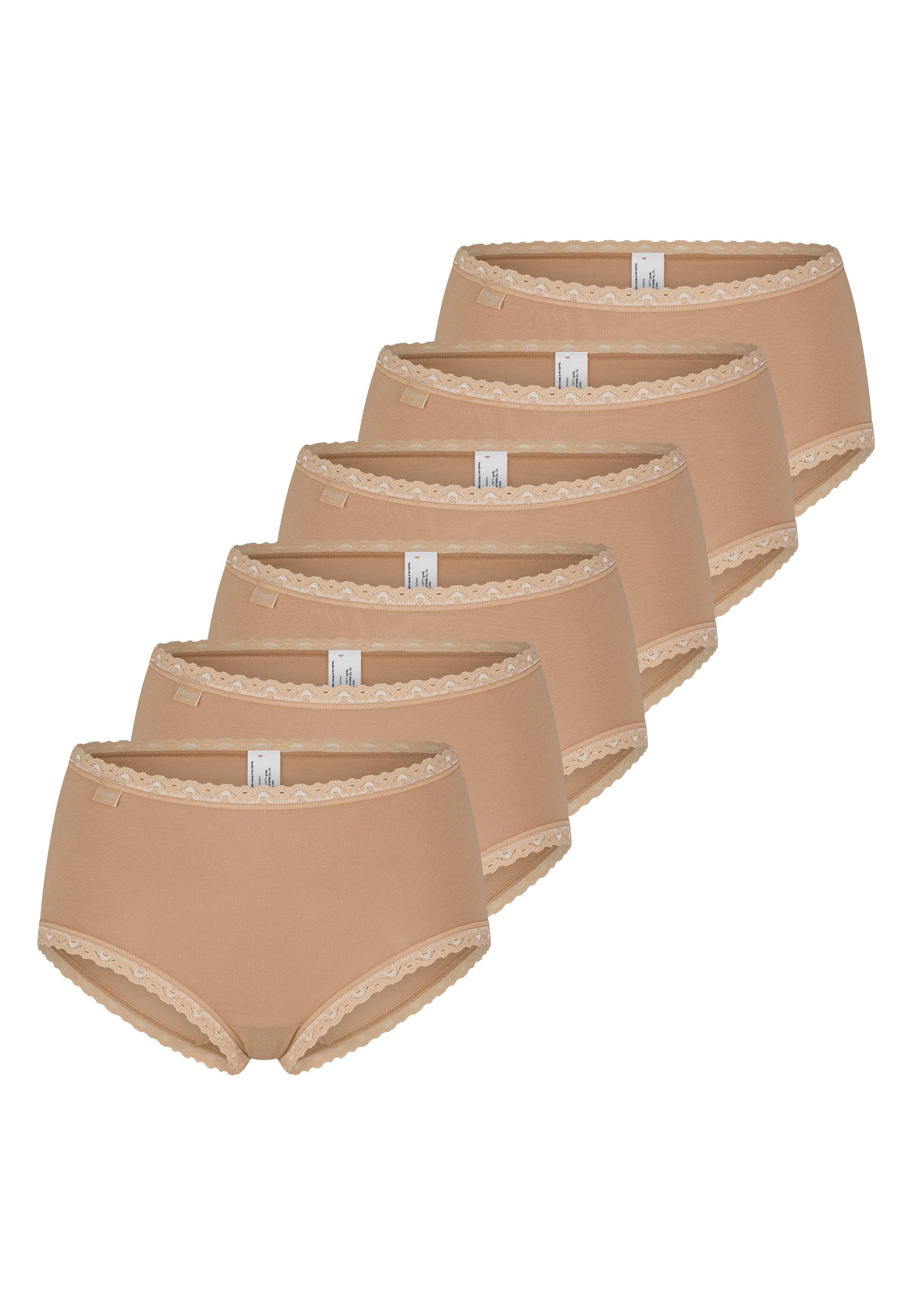 Midislip 6er Pack 24/7 Cotton Lace