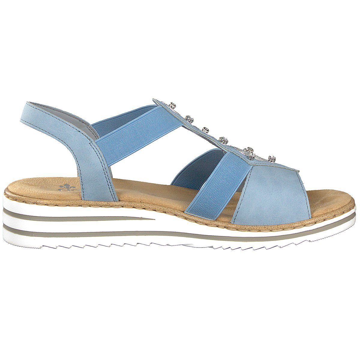 Rieker Rieker Damen aqua blau (18150202) Sandale Sandale