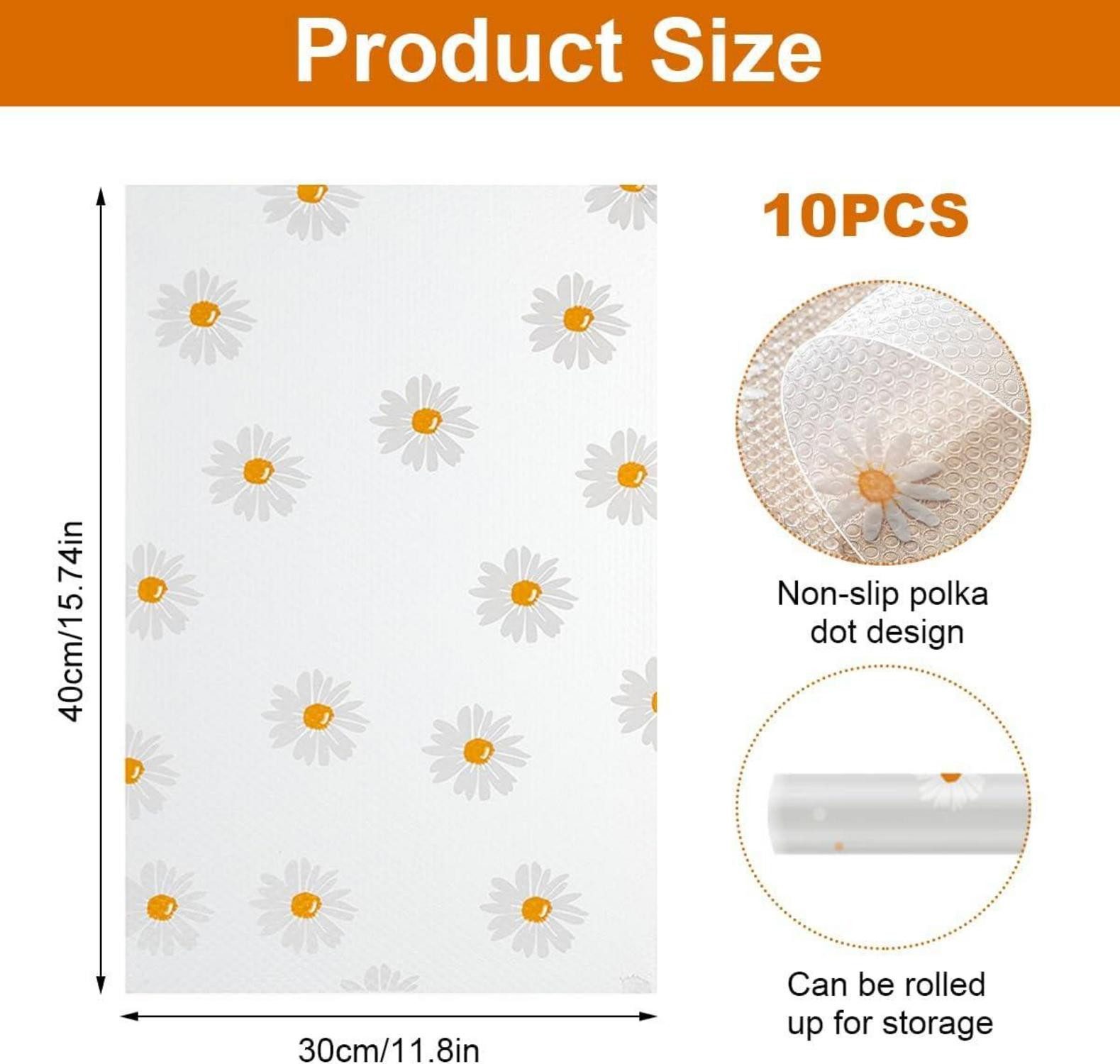 LuxusKollektion Küchenorganizer-Set 10 Stück Antibakterielle Kühlschrankmat günstig online kaufen