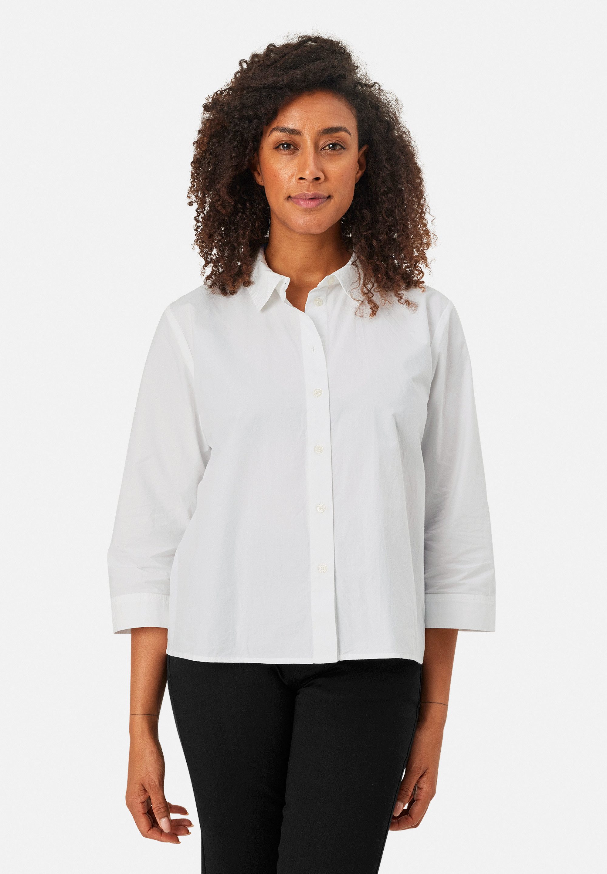 Masai 3/4-Arm-Shirt MaIsalina Feminine Drapierung am günstig online kaufen