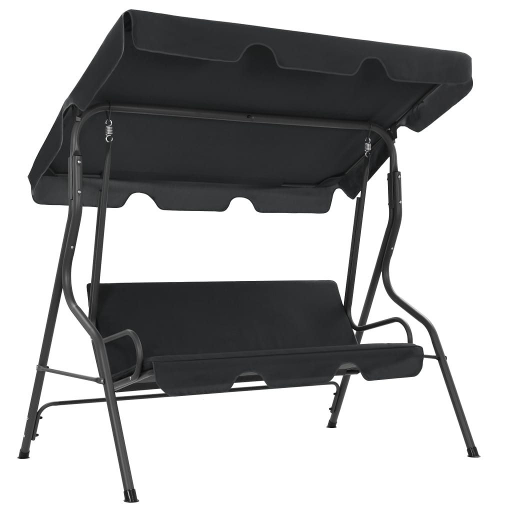 Hollywoodschaukel Hollywoodschaukel Anthrazit 170×110×153 cm