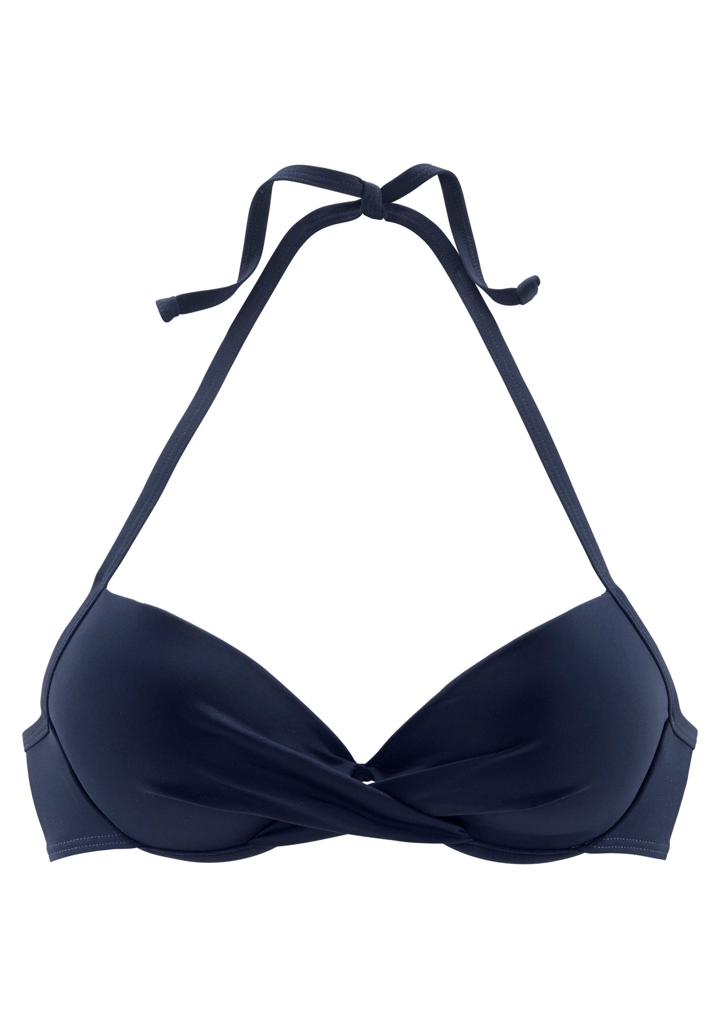 s.Oliver Push-Up-Bikini-Top Spain, in Wickeloptik günstig online kaufen