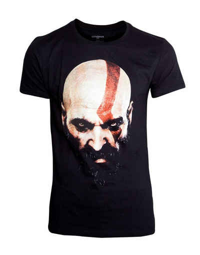 DIFUZED T-Shirt God of War TShirt Kratos Face S