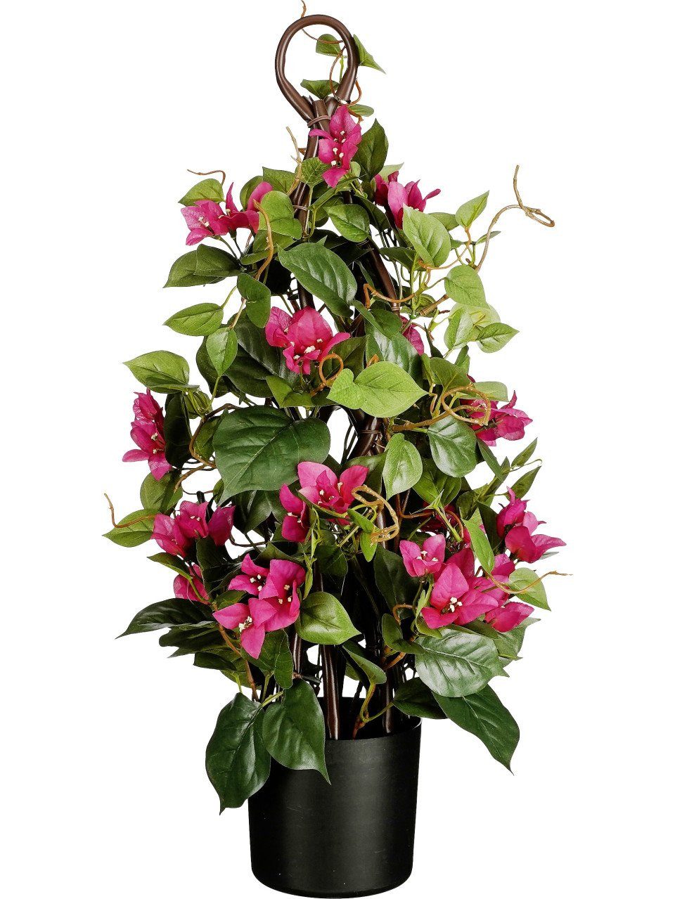 Kunstpflanze Mica Decorations Bougainvillea im Topf Ø 30 x 60, Mica Decorations