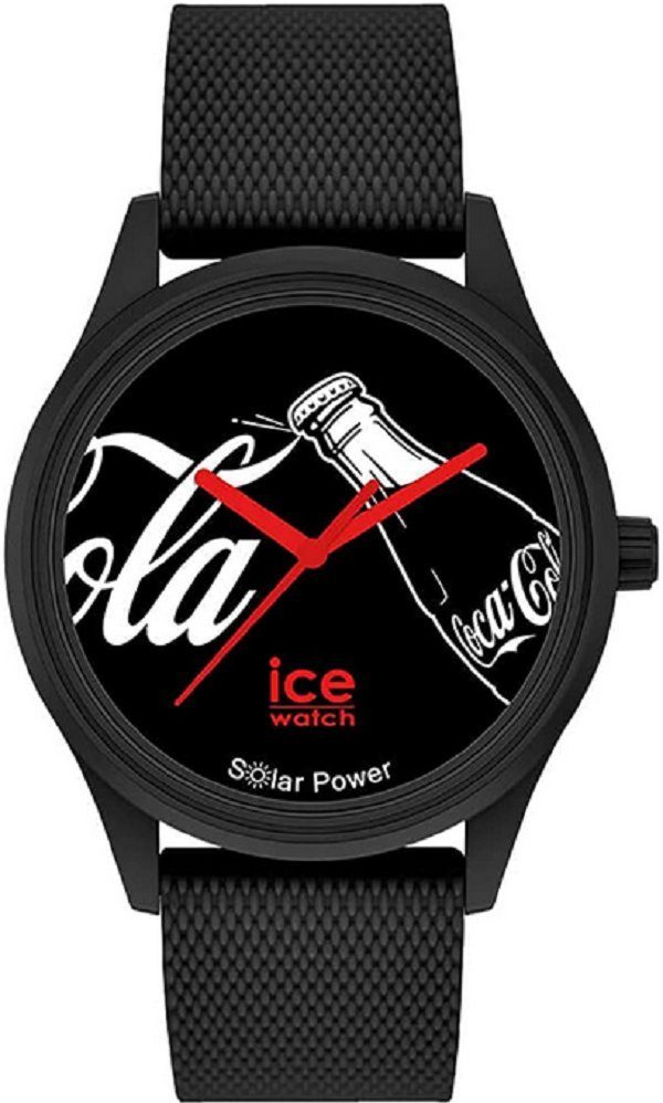 Solaruhr, mit Silikon ice-watch Uhr Armband Analog ICE-WATCH Men\'s Quartz 018512