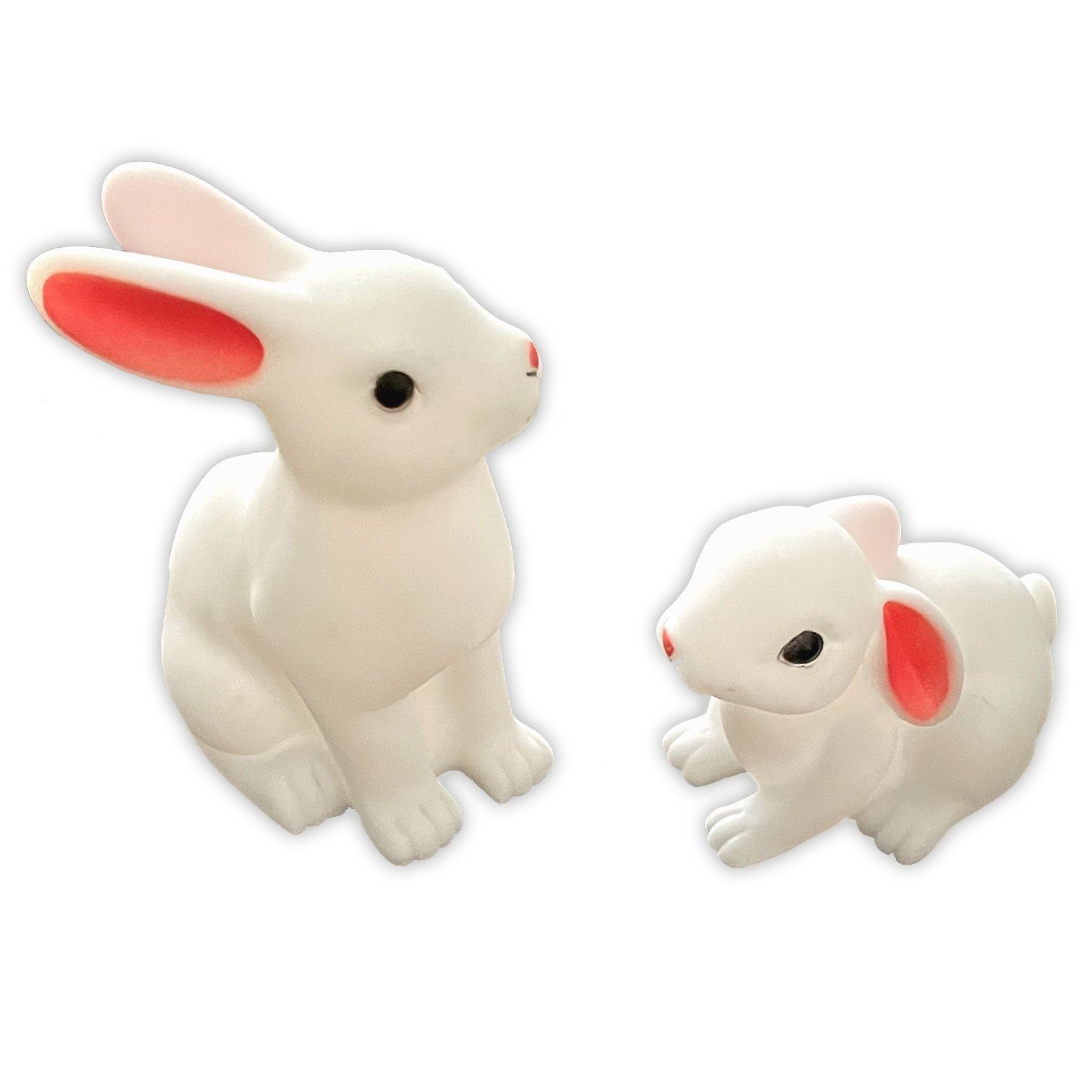 HAC24 LED Nachtlicht 4er Set LED Schneehasen mit Kind Nachtlicht Hase Deko günstig online kaufen