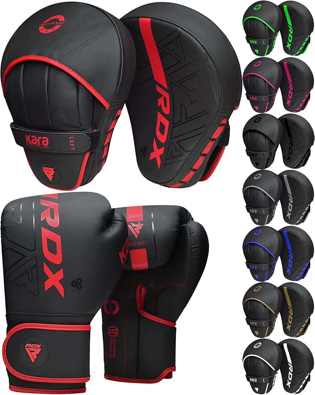 Kinderboxhandschuhe RDX Kinder Boxen Pads Fokus Mitts Muay Thai Junior Handschuhe