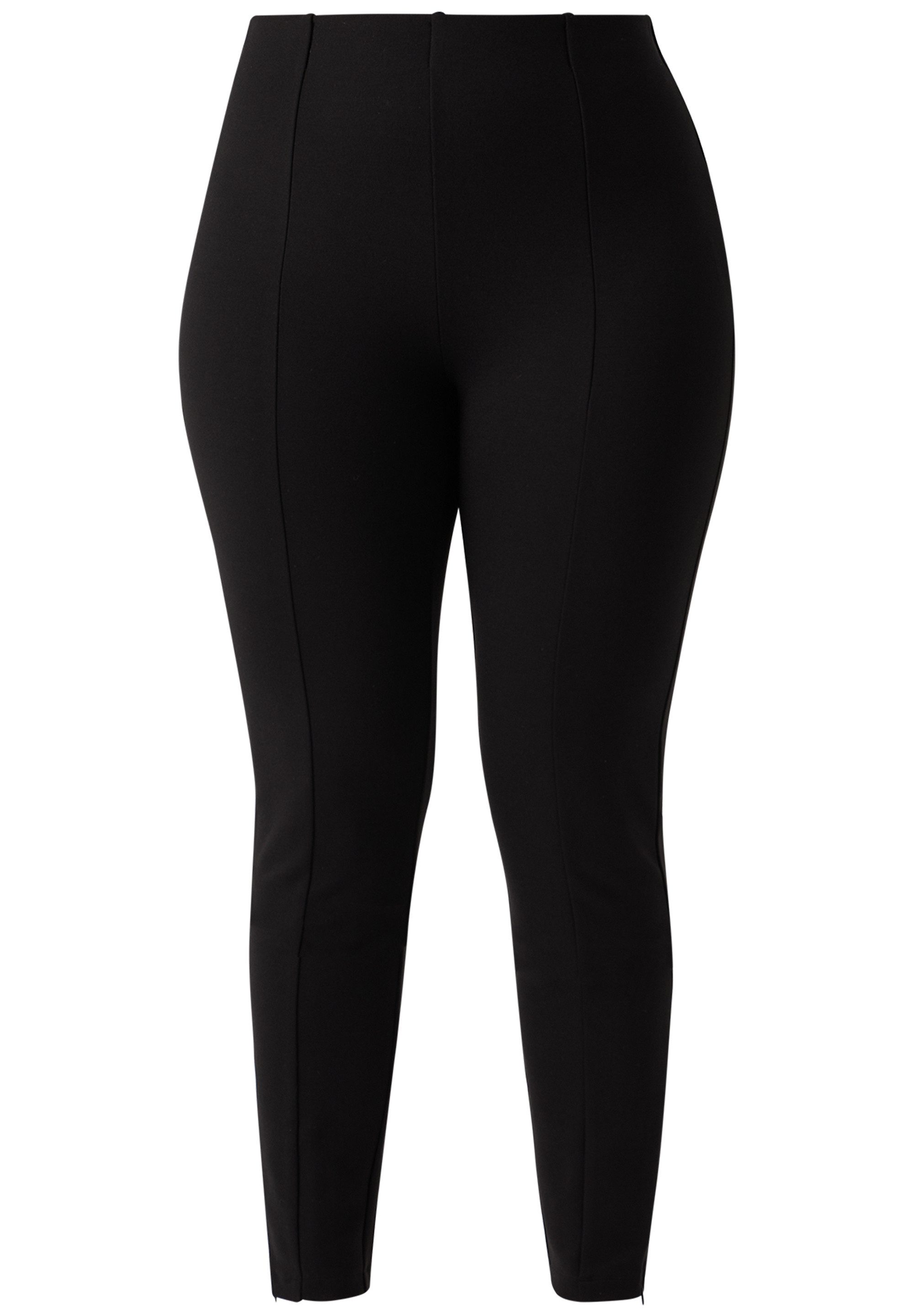 Les Lunes Leggings Zoola verdeckter Gummizug im Bund, unsichtbare Reißversc günstig online kaufen