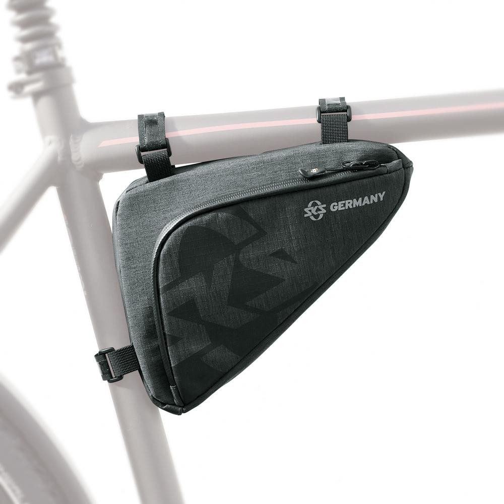SKS Fahrradtasche SKS Rahmentasche Traveller Edge schwarz - Wasserdicht, 1L Volumen, 250