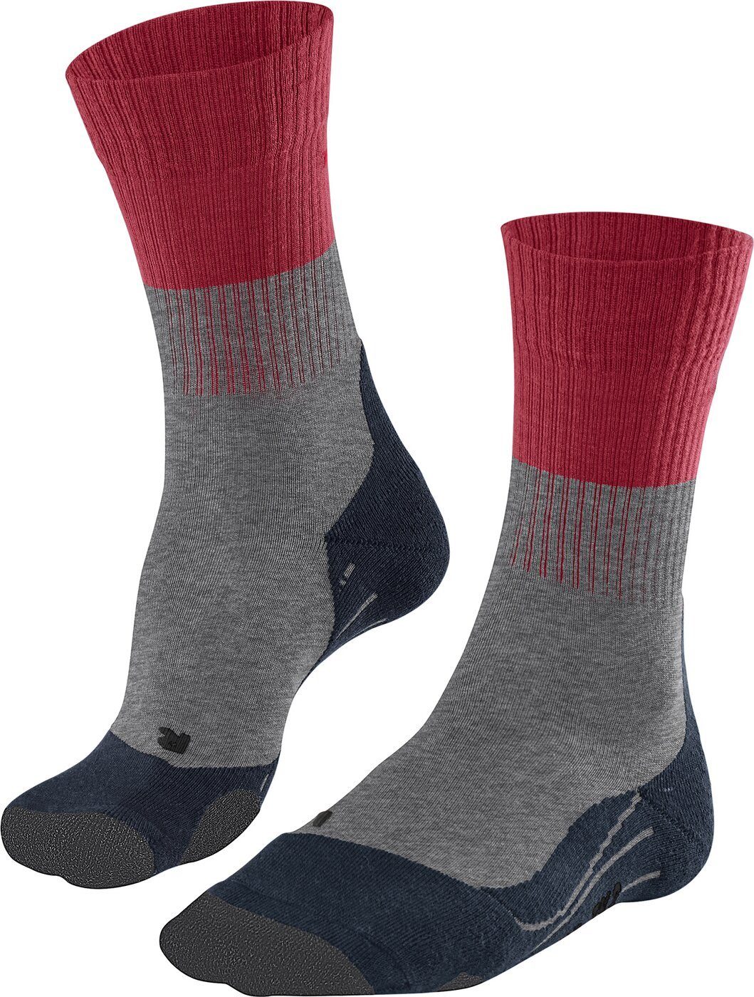 FALKE Funktionssocken FALKE TK2 Explore 3408 lightgrey/red