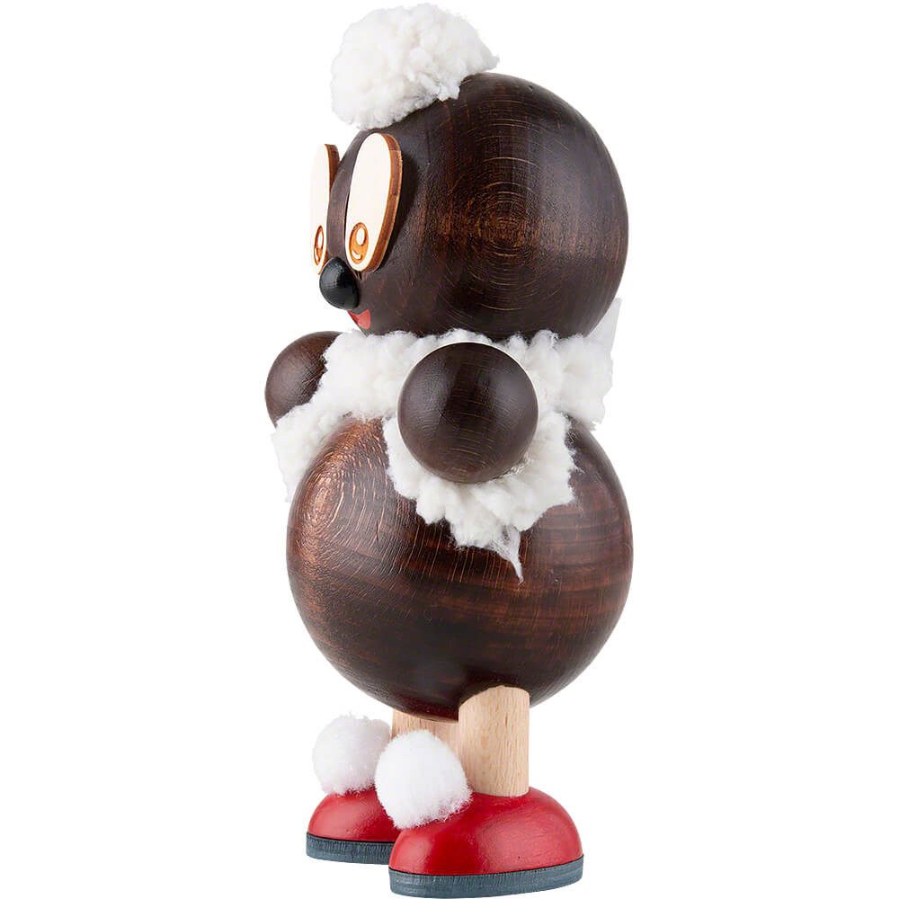 RATAGS Kunsthandwerk Nussknacker Pitti (18cm) Nussknacker von RATAGS Holzdesign