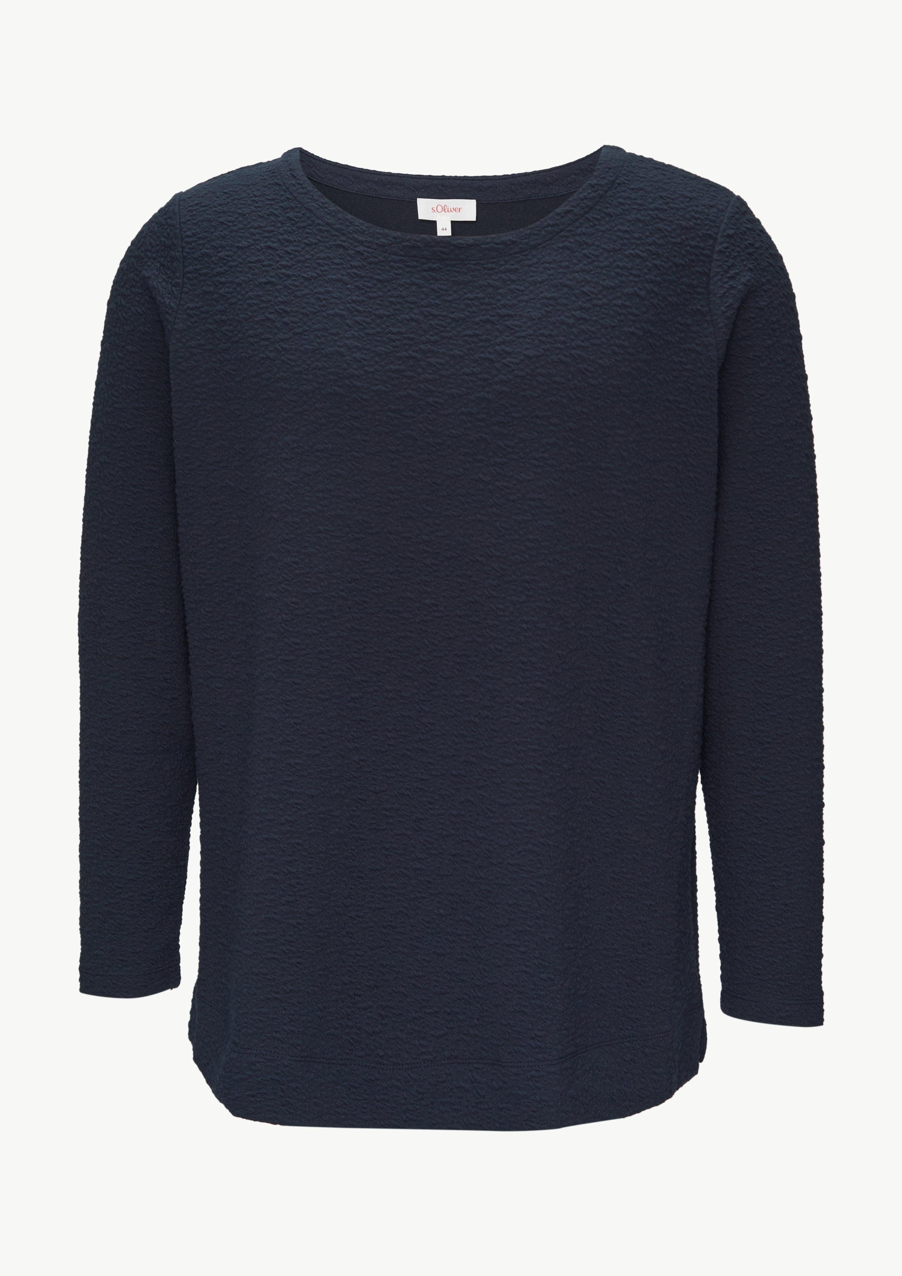 s.Oliver Sweatshirt Sweatshirt aus Jacquard günstig online kaufen