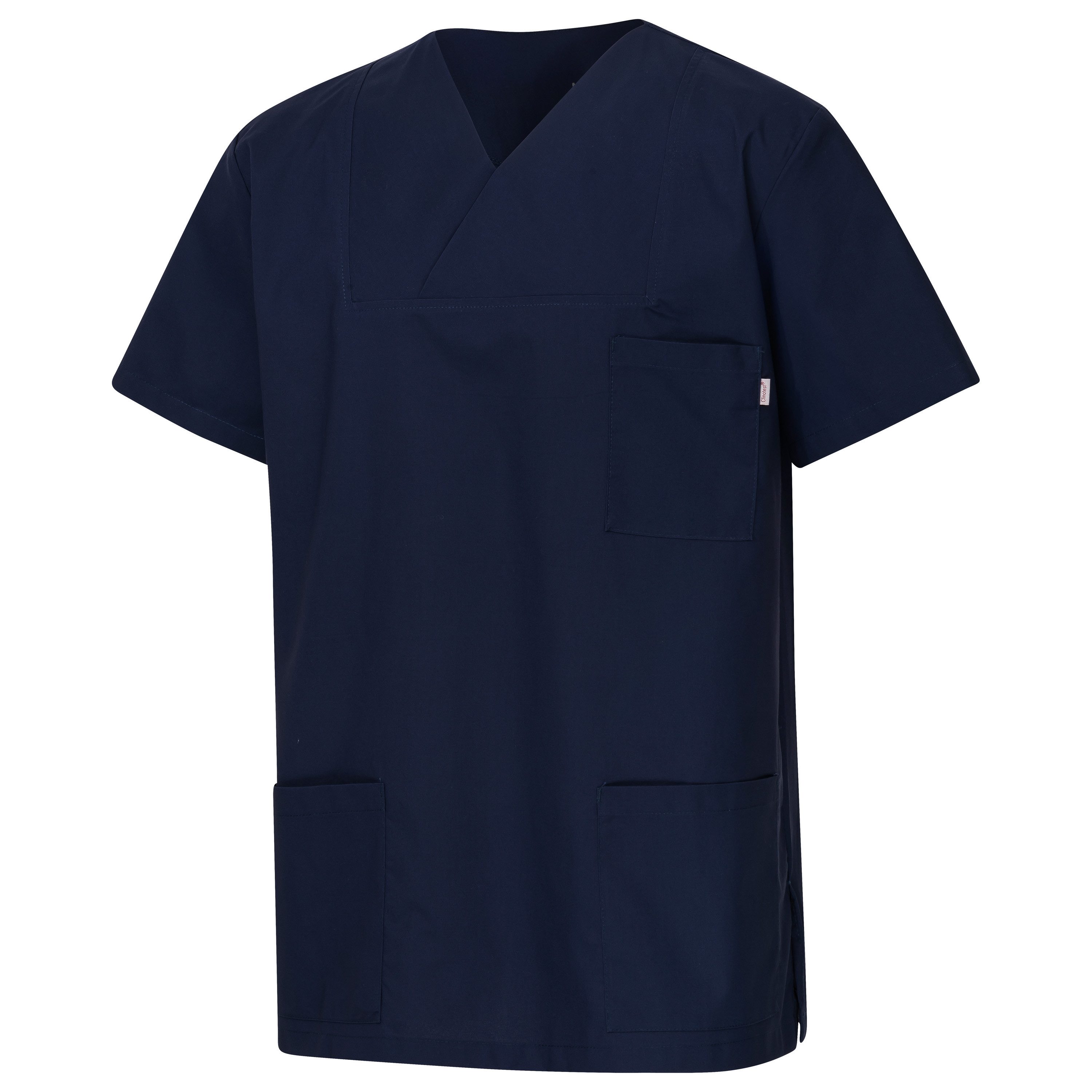 Clinotest Funktionsbluse Kasack für Damen & Herren – kochfest - 50% Baumwolle/50% Polyester