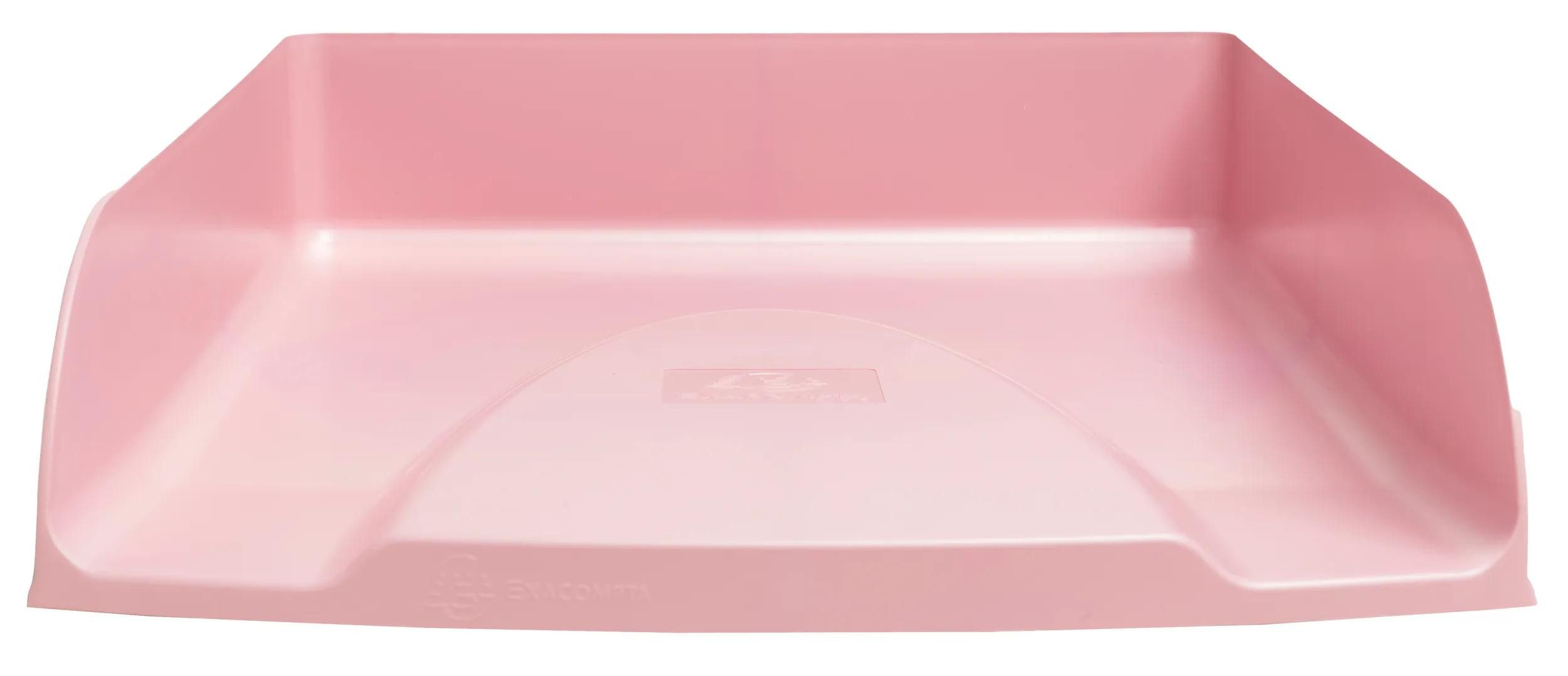 EXACOMPTA Aufbewahrungsbox 6x Briefablage Querformat Combo Styli, AutentiK - Bonbonrosa - 11171D, Briefkörbe