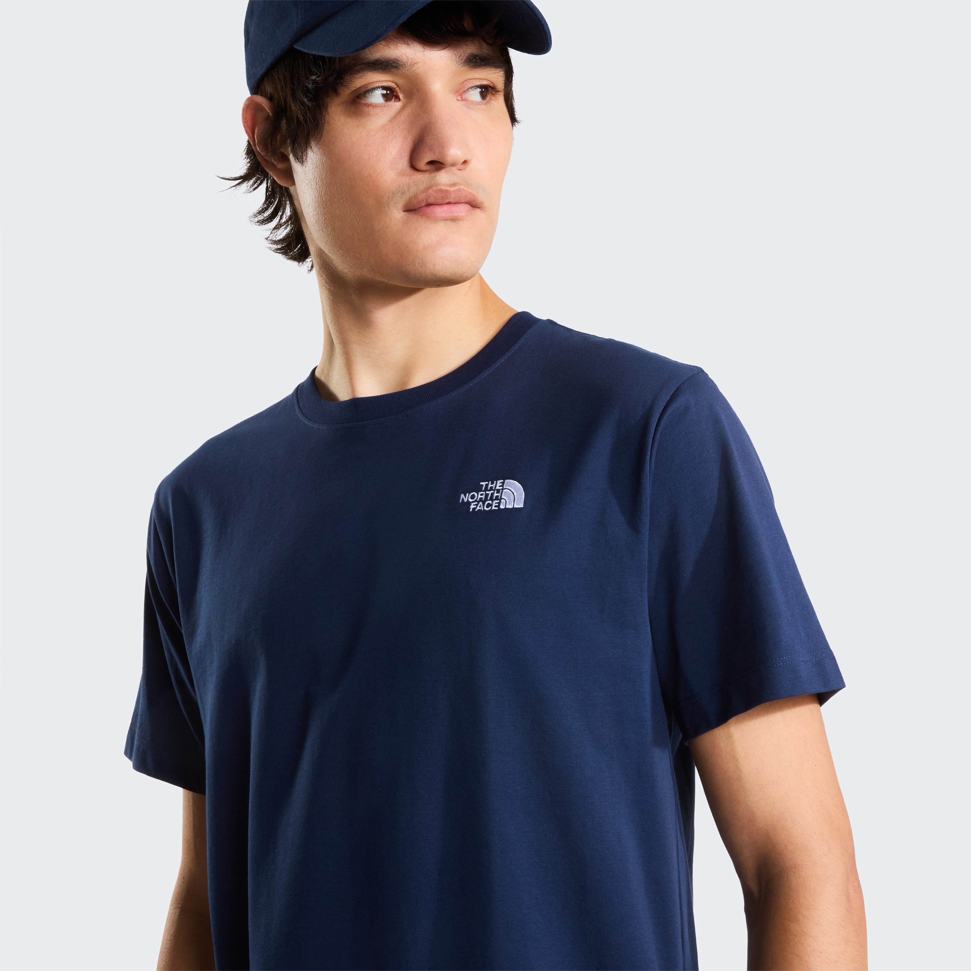The North Face T-Shirt M EVOLUTION SIMPLE DOME REGULAR SHORT SL normale Passform, Kurzarm, für den Alltag, aus Baumwolle