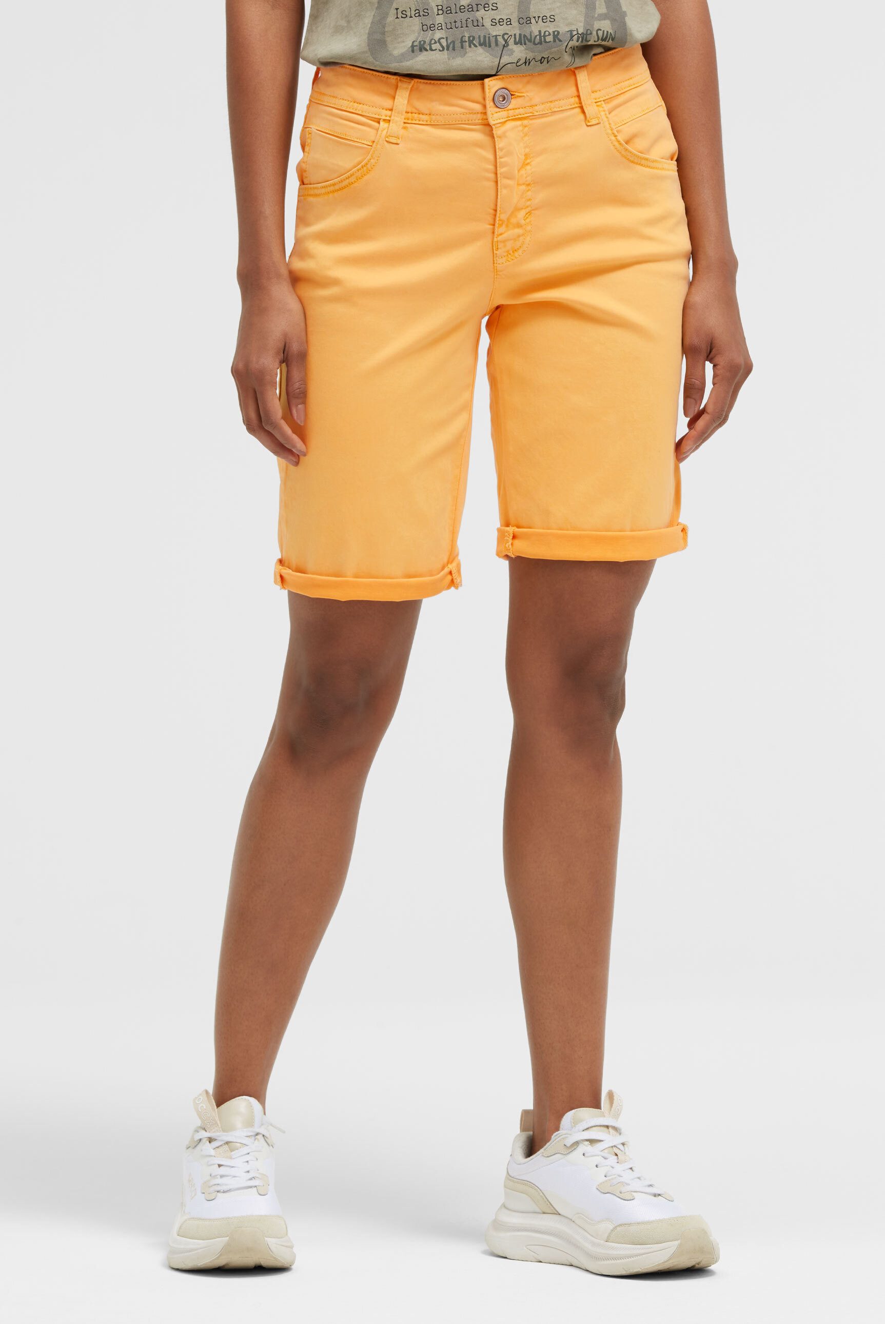 SOCCX Shorts mit Turn-Up-Saum