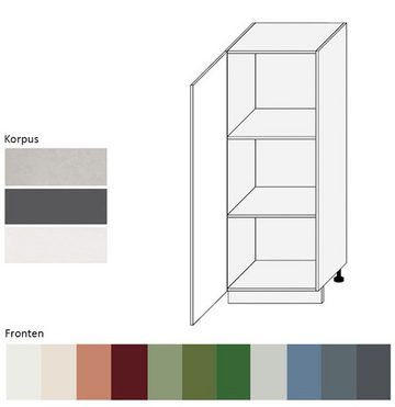 Feldmann-Wohnen Hochschrank Florence (Florence, 1-St) 60cm Front-, Korpusfarbe und Ausführung wählbar grifflos 1-türig