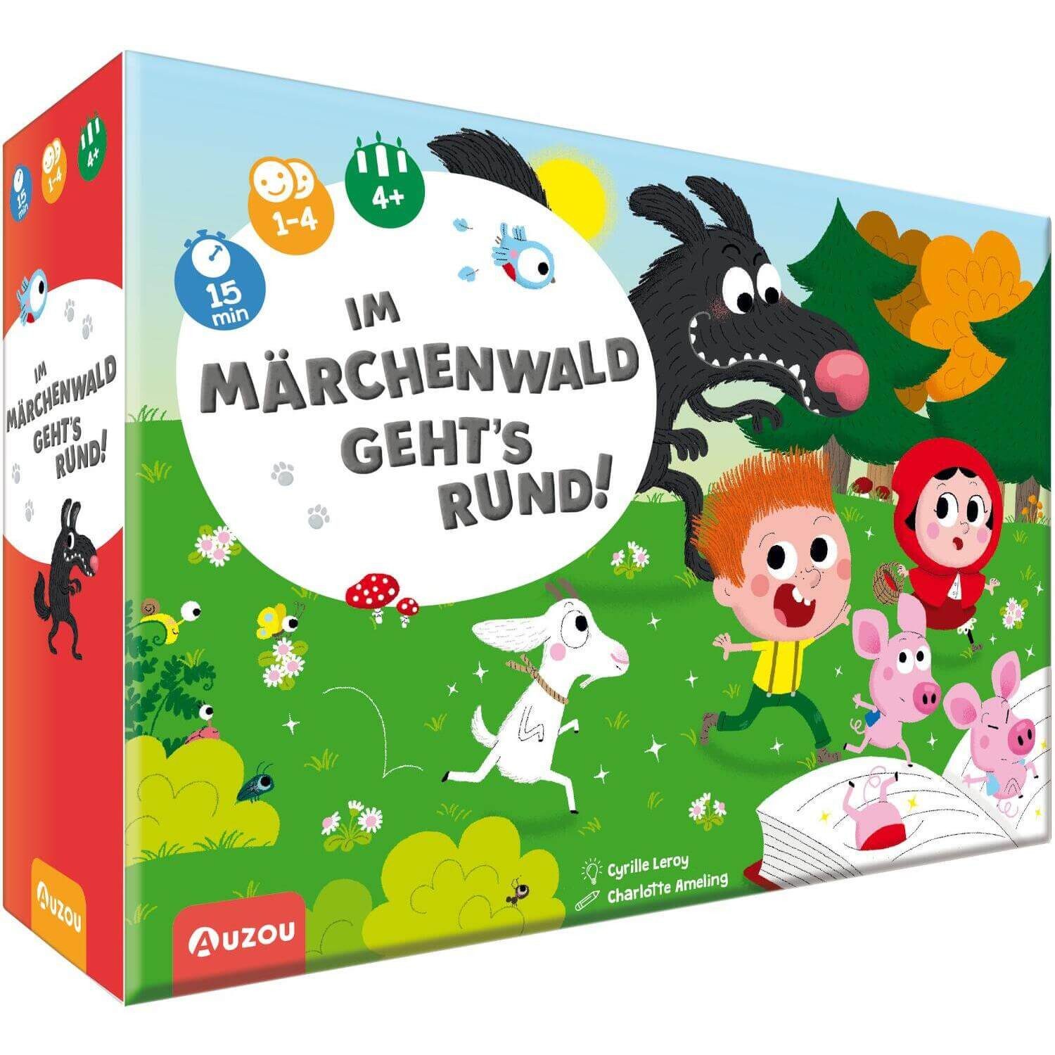 AUZOU Spiel Im Märchenwald geht's rund, Im Märchenwald geht's rund