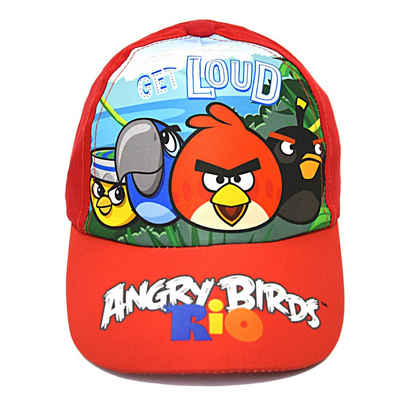 ANGRY BIRDS Baseball Cap GET LOUD Kinder Sommerkappe Größe 52-54 cm