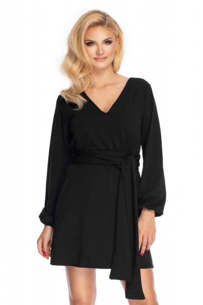 Minikleid Kleid Minikleid Langarm