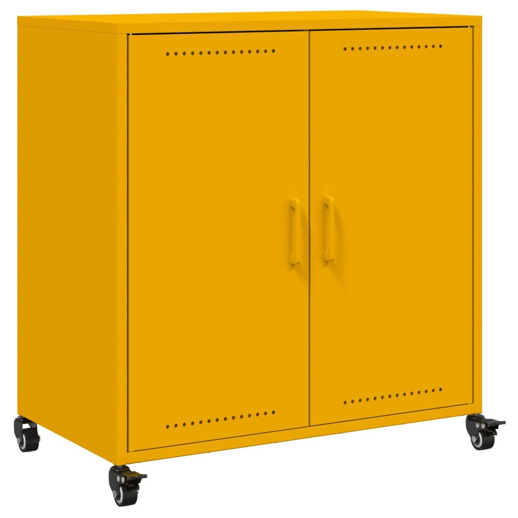 vidaXL Sideboard Sideboard Senfgelb 68,5x39x72 cm günstig online kaufen