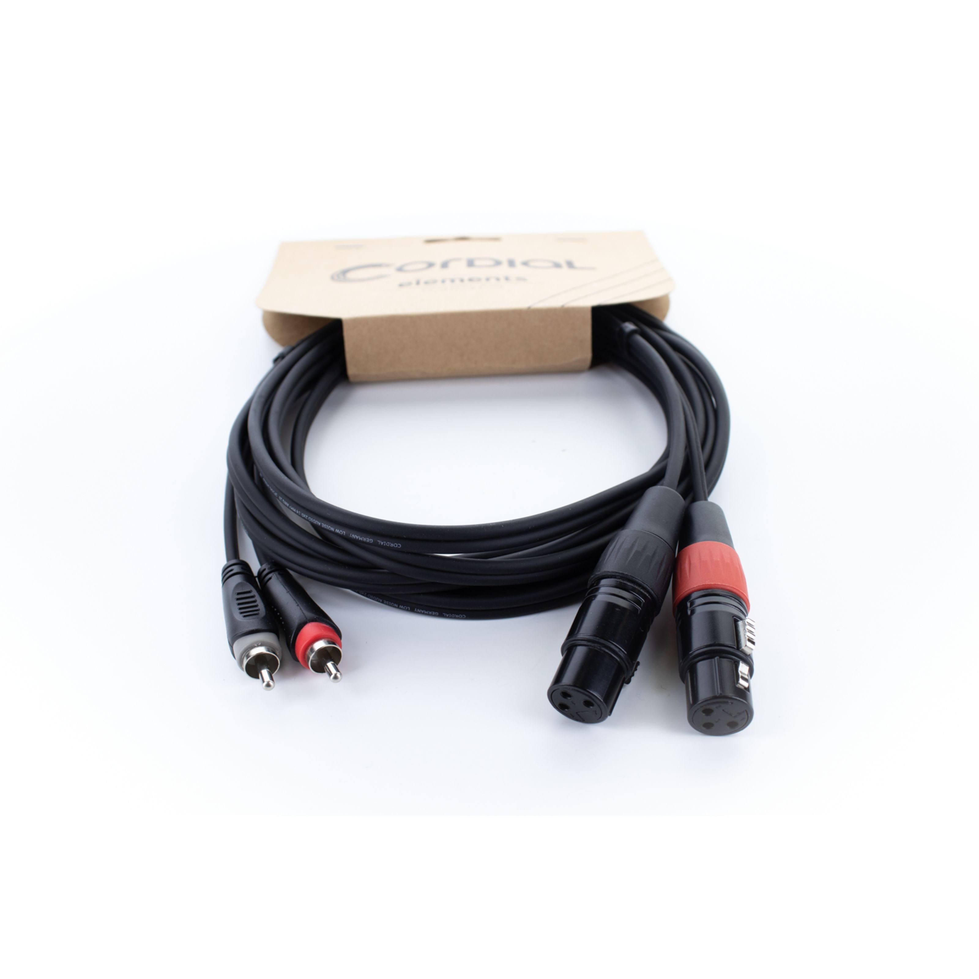 Cordial Audio-Kabel, EU 1 FC Audiokabel 1 m - Audiokabel
