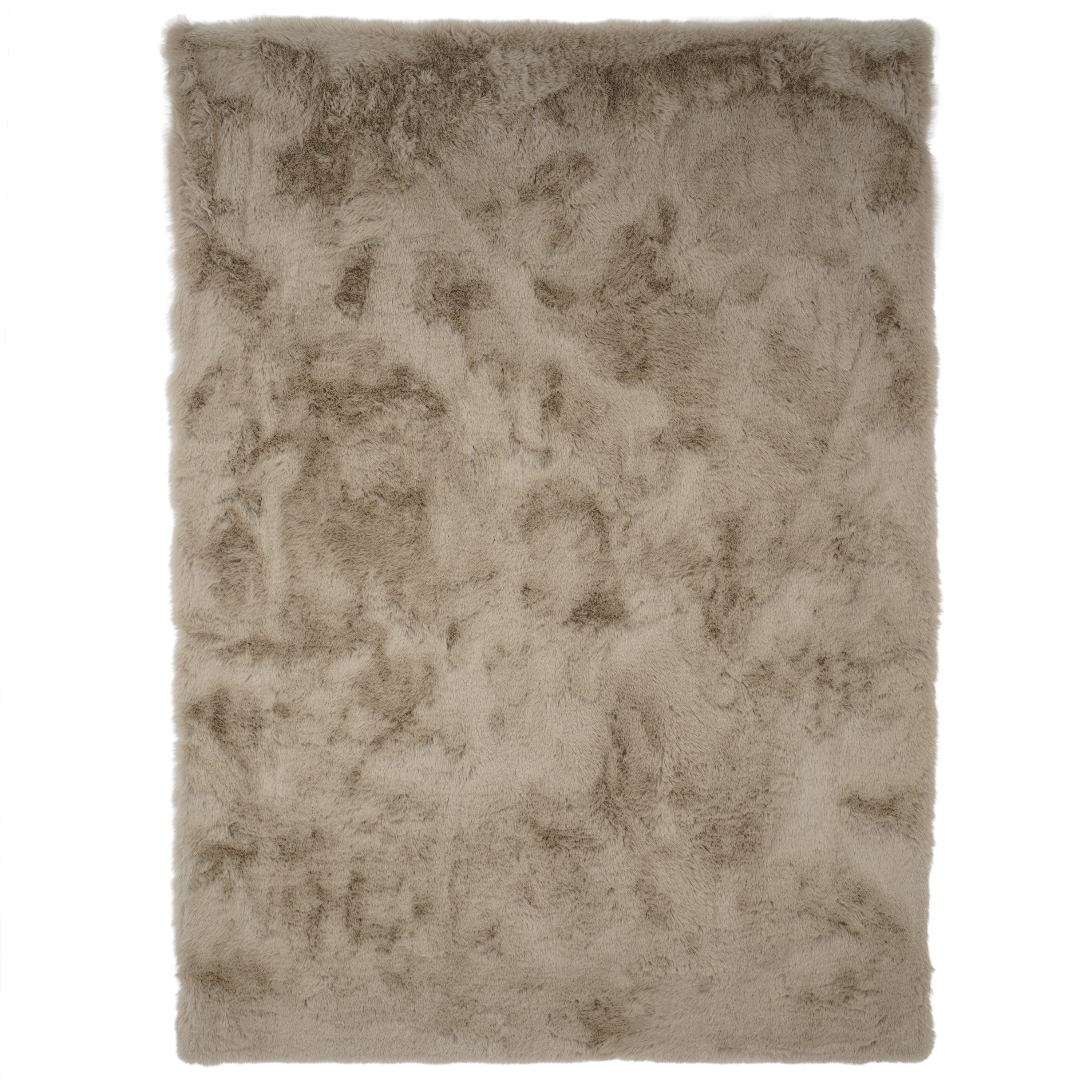 Consilio Concept Fellteppich Teppich Hasenfell Imitat HEAVEN Fell Hochflor günstig online kaufen