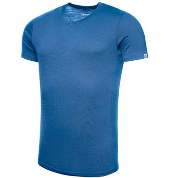 Kaipara - Merino Sportswear Rundhalsshirt Merino Shirt Herren Kurzarm Slimfit 150 (1-tlg) aus reiner Merinowolle Made in Germany