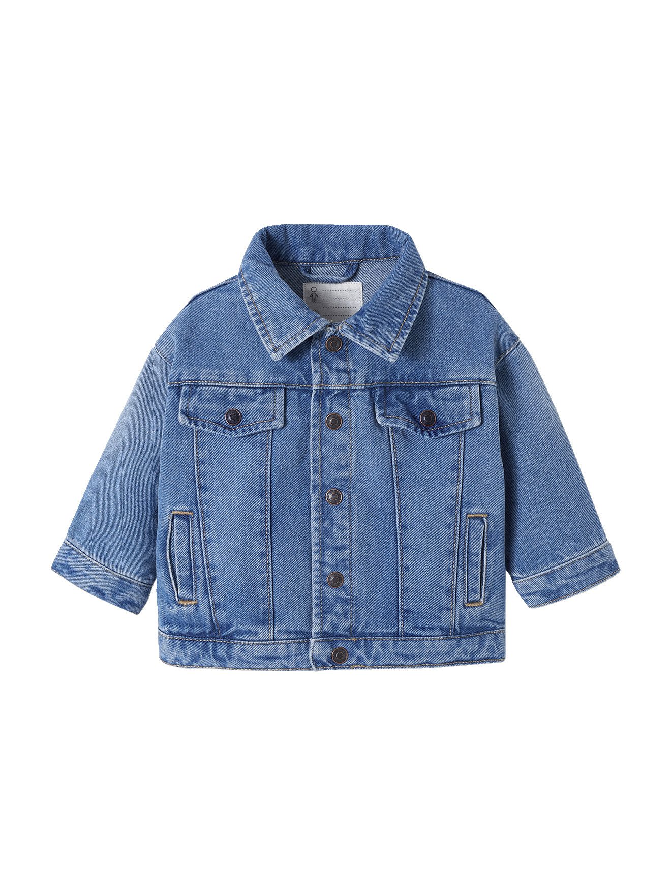 vertbaudet Sommerjacke Baby Jeansjacke
