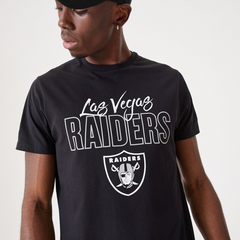 Football Vegas Raiders Las Era SCRIPT Print-Shirt NFL New