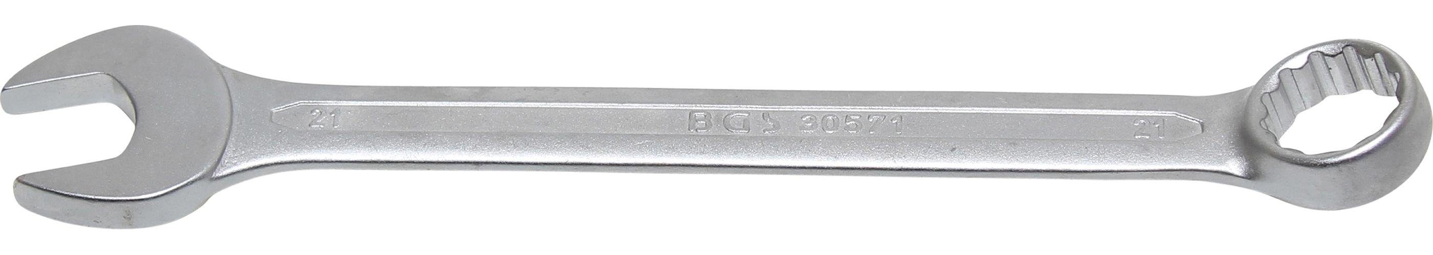 BGS Maul-Ringschlüssel, mm technic 21 Maulschlüssel SW