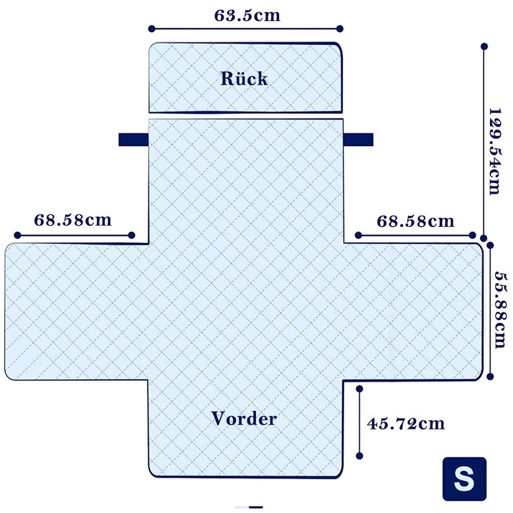 NUODWELL Sesselschoner Sesselschoner mit Taschen, Wasserdichter Liegestuhlb günstig online kaufen