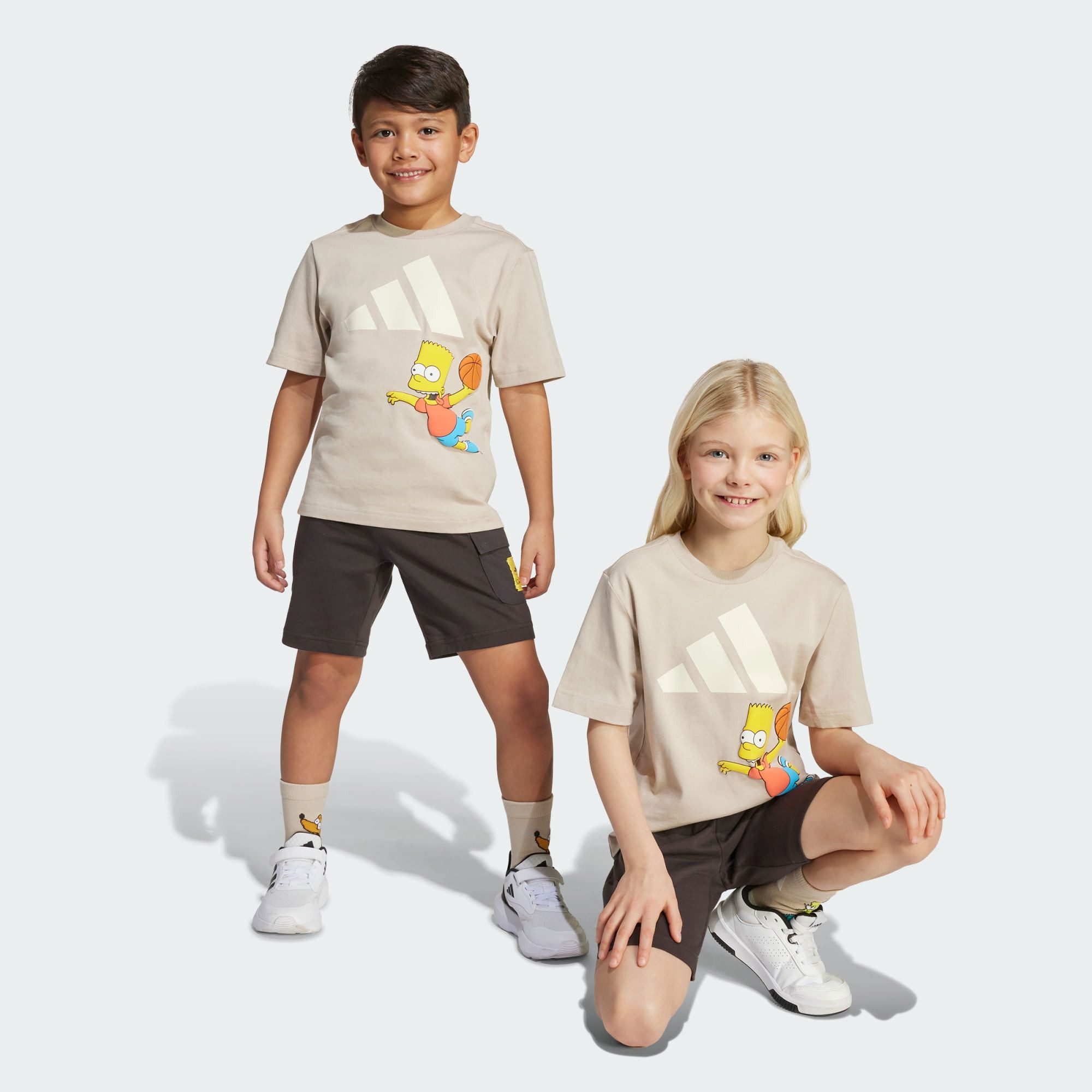 Trainingsshirt DIE SIMPSONS T-SHIRT-SET KIDS