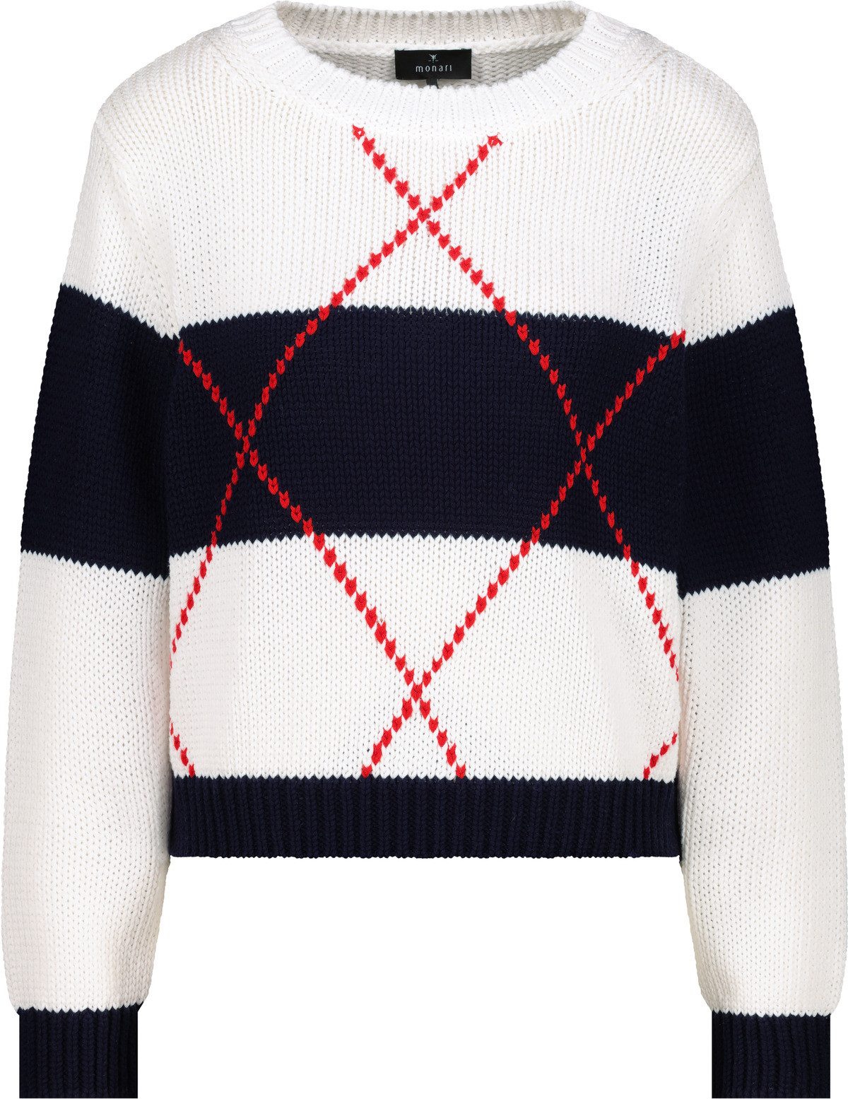 Monari Rundhalspullover Pullover günstig online kaufen