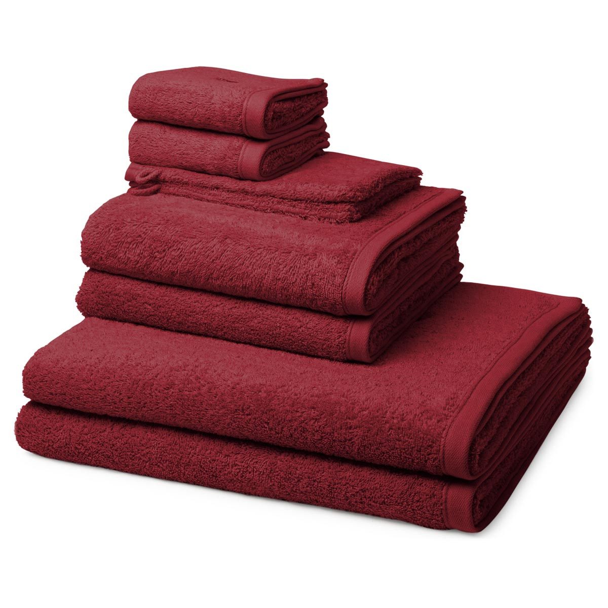 ROSS Handtuch Set Vita, Walkfrottee (Spar-Set, 8-St), 2 X Wasch- 2 X Gäste- günstig online kaufen