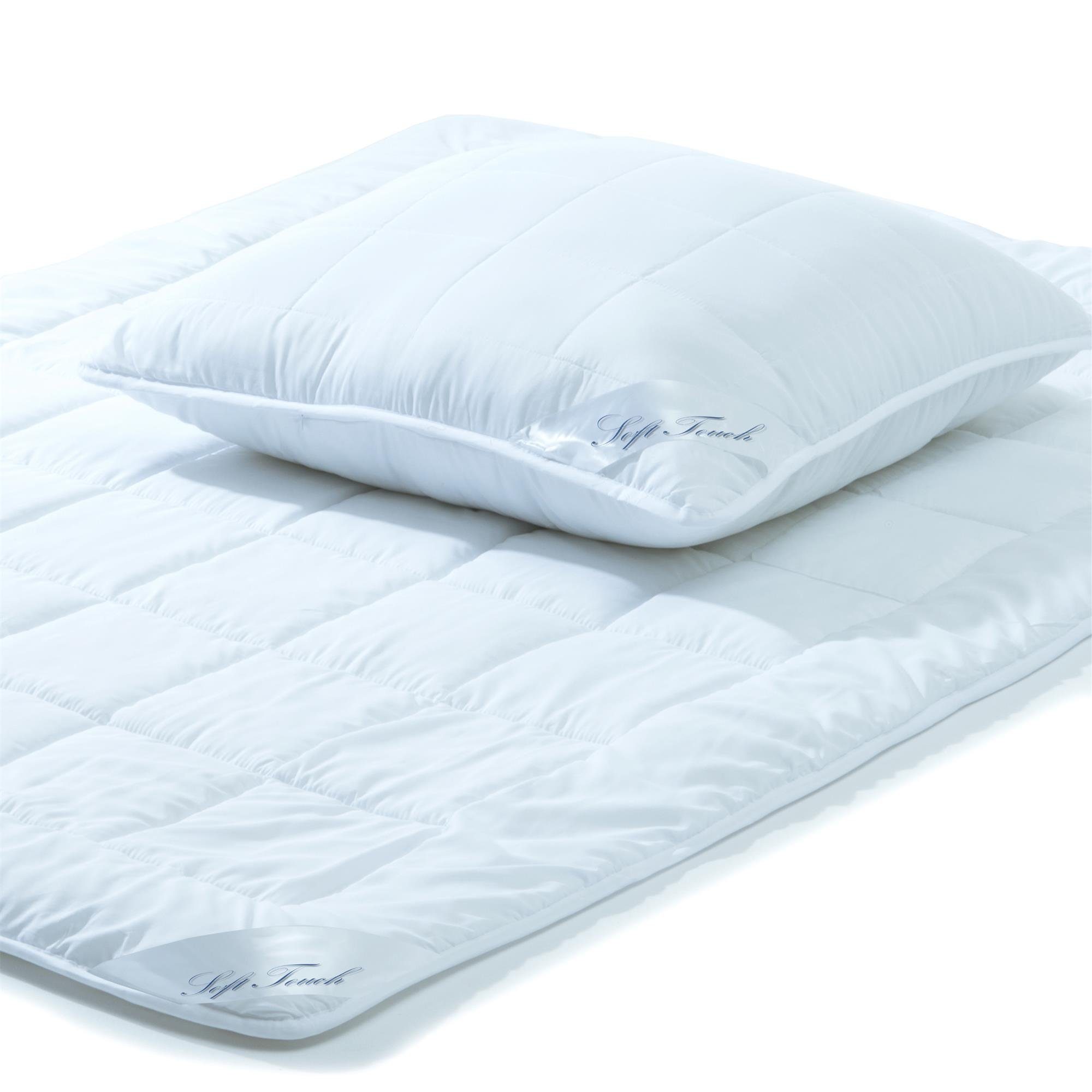 aqua-textil Bettdecke, Kopfkissen + Topper Soft günstig online kaufen