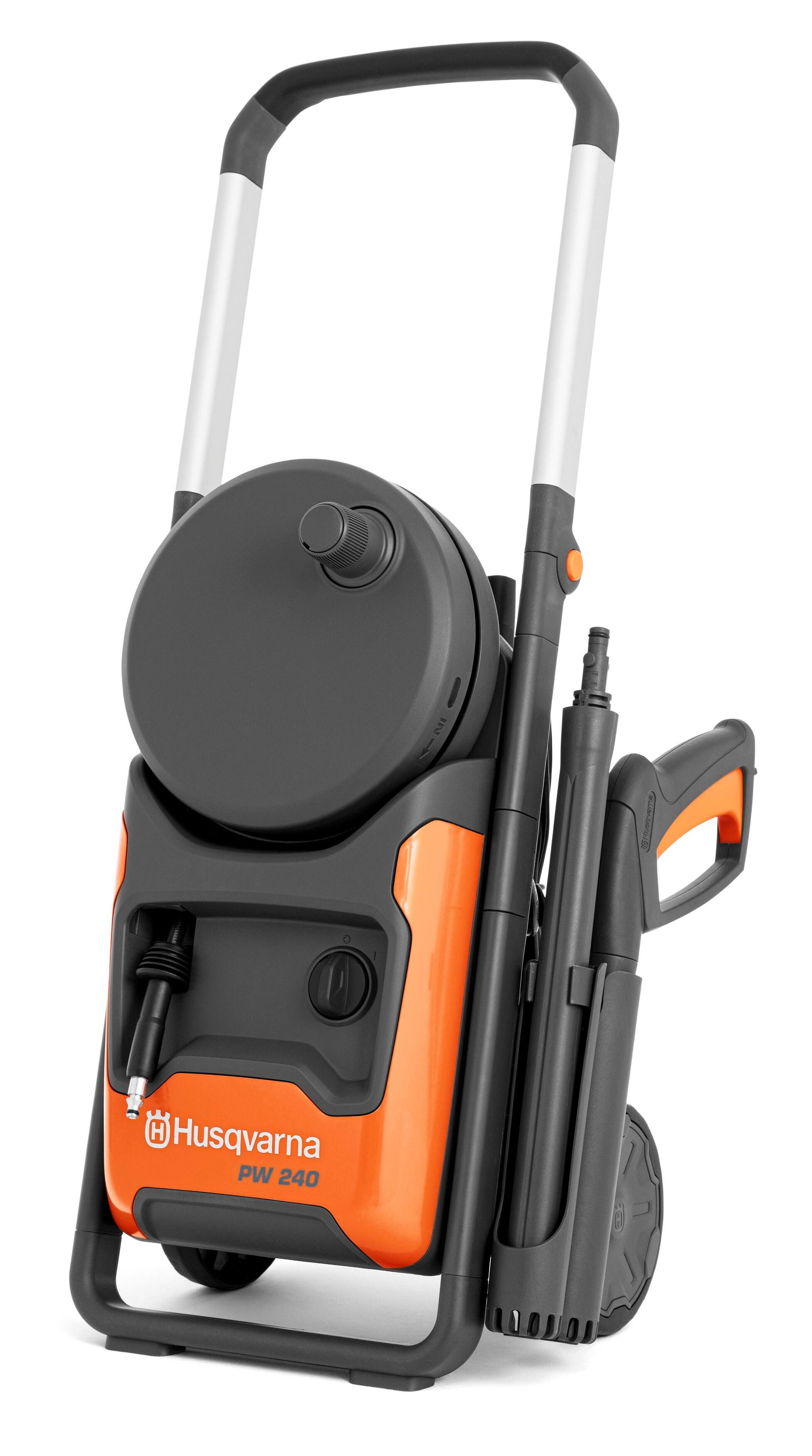Husqvarna Hochdruckreiniger PW 240, 140 bar, 465 l/h Durchfluss, 8 m UltraFlex-Hochdruckschlauch