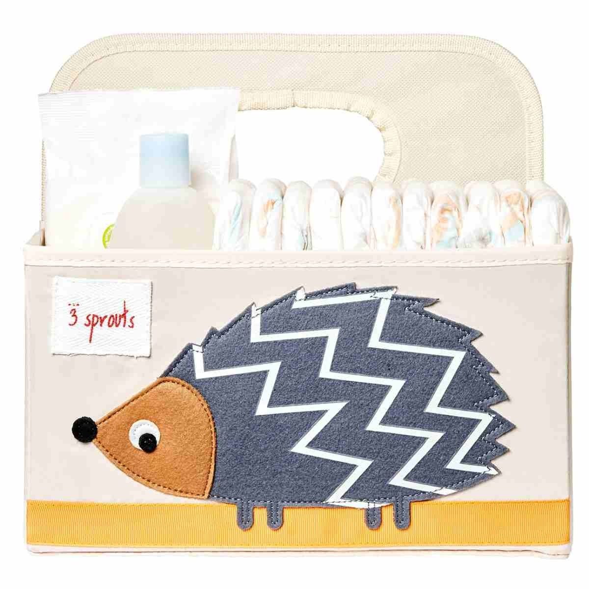 3 Sprouts Windeltasche Windelaufbewahrungsbox praktische & dekorative Aufbewahrungbox