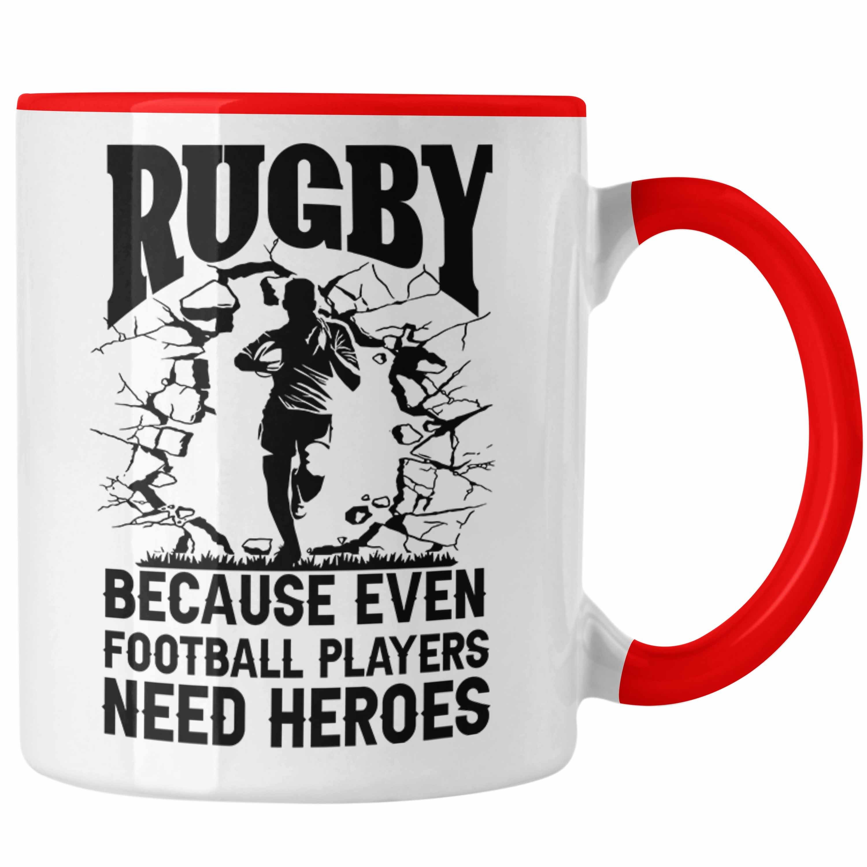 Trendation Tasse Trendation - Rugby Tasse Geschenk Spruch Geschenkidee für Rugbyspieler