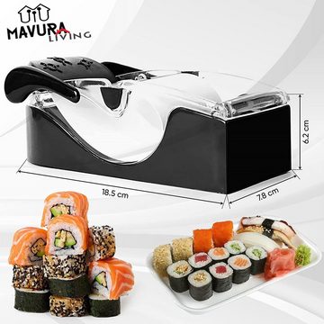 MAVURA Sushi-Roller MLiving SushiRoll™ Sushi Roller Set Sushi-Maker für Maki-Rollen Sushi-Roller Maschine zur einfachen Zubereitung von Sushi