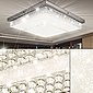 etc-shop Deckenleuchte, LED Decken Lampe Schlafzimmer Kristall Effekt Folie Flur Leuchte, Bild 3
