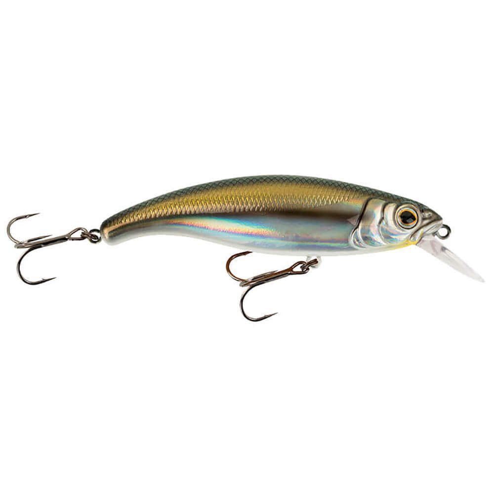 Fox Rage Kunstköder Fox Rage Slick Stick Wobbler SR 6cm 5g, (1-St), Durchweg hochqualitativ gefertigt UV Real Shiner