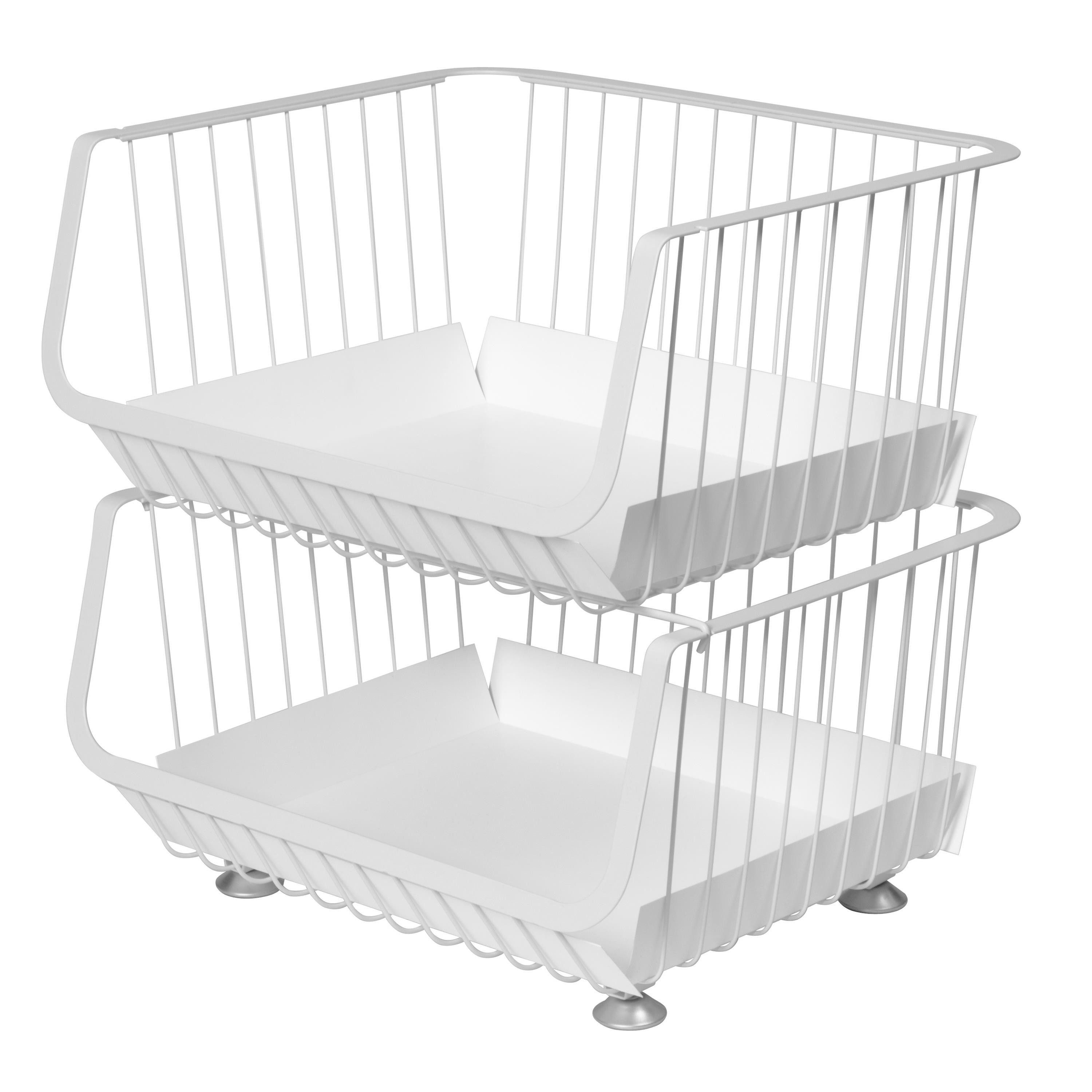 bremermann Aufbewahrungskorb Aufbewahrungskörbe 2-stufig mit Einlegeböden, günstig online kaufen