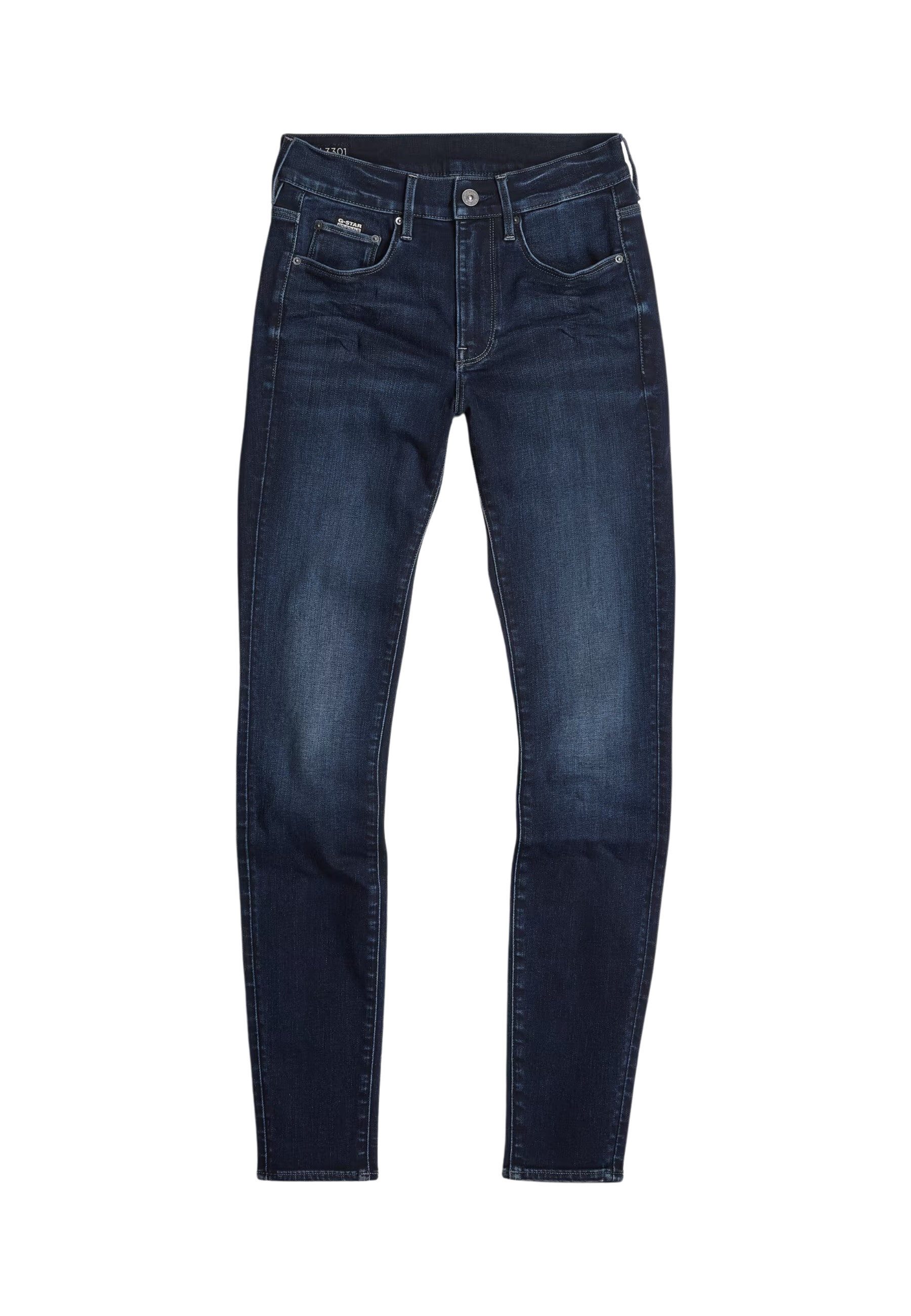 G-STAR 5-Pocket-Jeans Jeans 3301 Skinny lange Hose (1-tlg)
