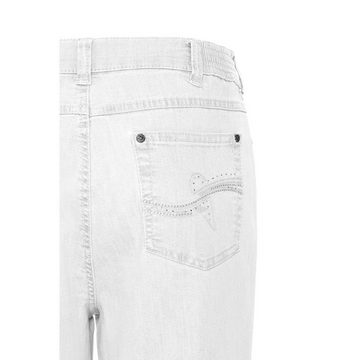 MONTANA Shorts weiß regular (1-tlg)