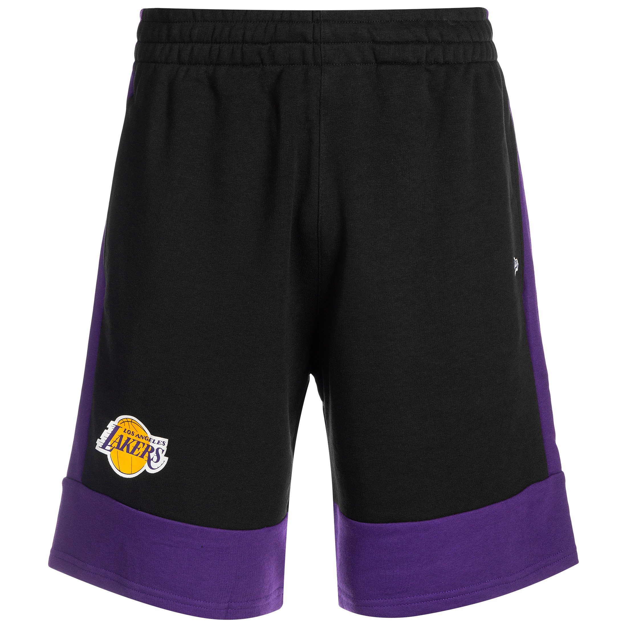 New Era Trainingsshorts NBA Los Angeles Lakers Colorblock Shorts Herren