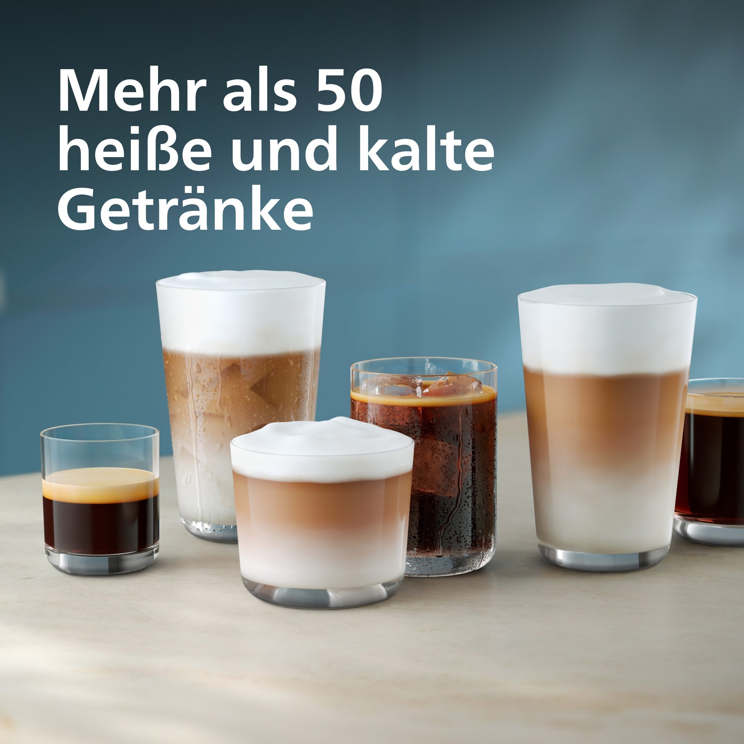 Philips Kaffeevollautomat EP8757/20 8000 Series LatteGo Pro Café Aromis, 50 Getränke (heiß oder eisgekühlt), LatteGo Pro-Milchsystem, BrewExtract Technologie, a – Bild 5 von 5